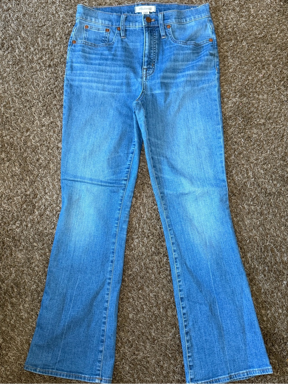 Madewell Tall Cali Demi-Boot Jeans Tierney Eco Edition Size 28T K7979